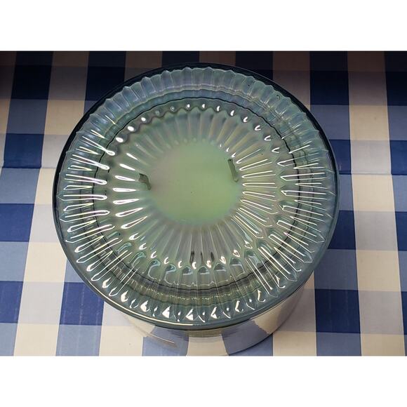 BBW Iced Blueberry Biscotti Glass Lid Large 3 Wick Candle Home Fragrance Decor - Picture 2 of 3